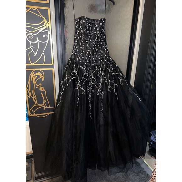 Black  Size 4 Ball gown dress - Picture 1 of 2